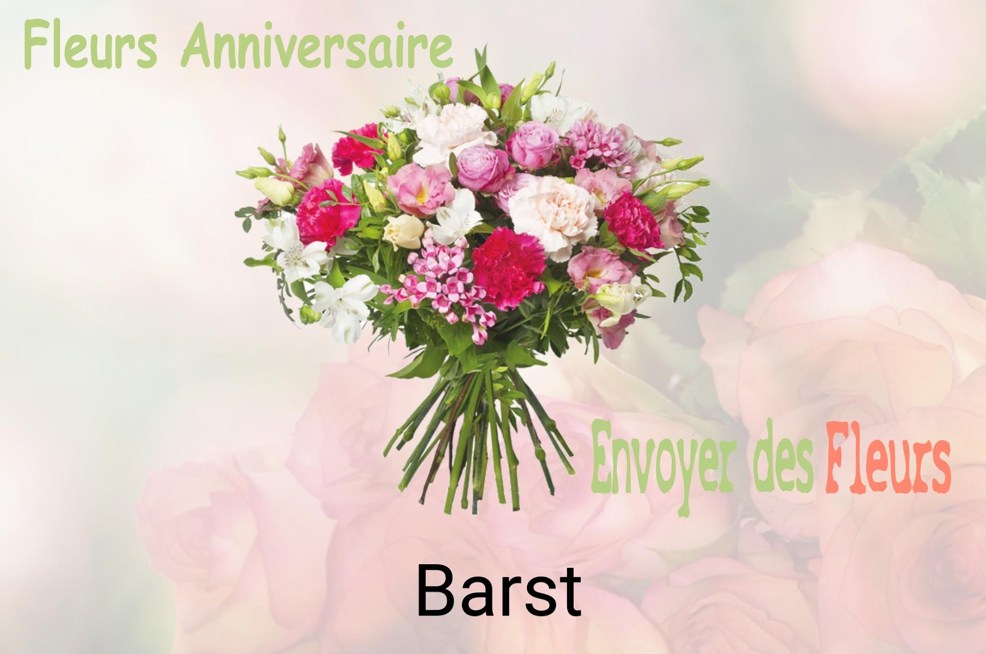 Bouquet de fleurs d’anniversaire livré à Barst