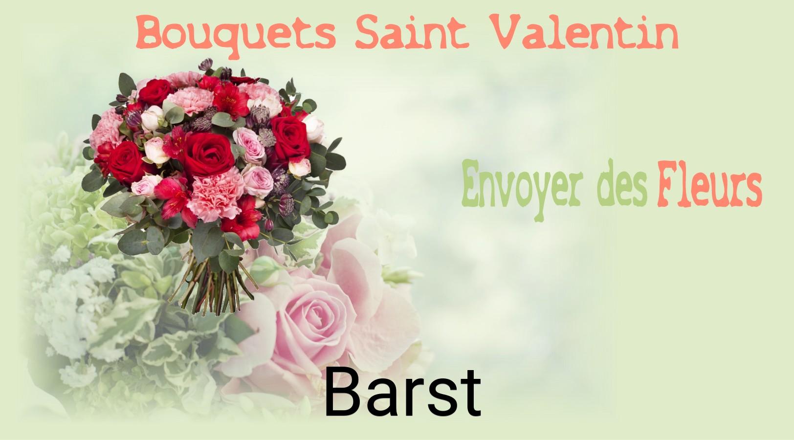 Roses de Saint-Valentin livrées à Barst